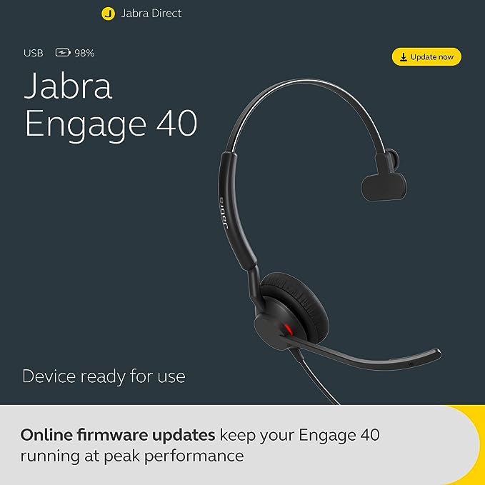 Jabra Engage 40 Mono Headset USB-A (UC)