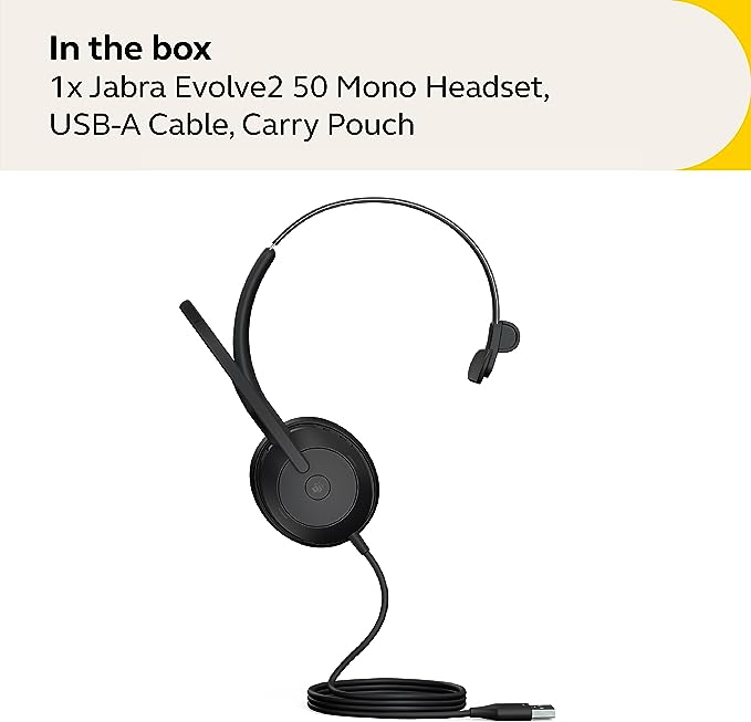 Jabra Evolve2 50 Mono USB-A (MS)