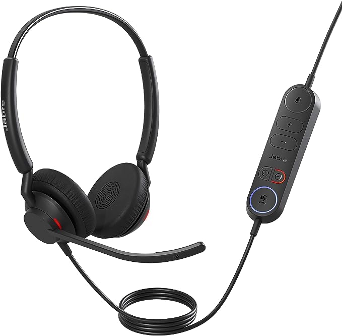 Jabra Engage 40 Stereo Headset with inline link USB-A (UC)