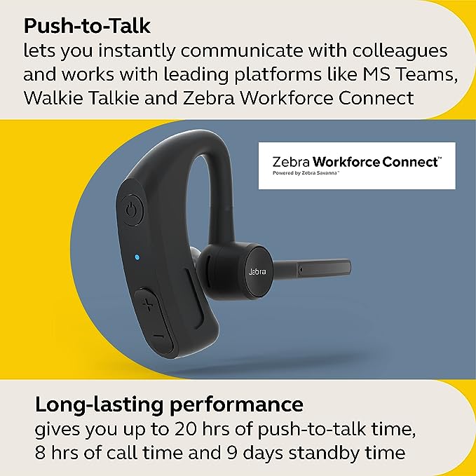 Jabra Perform 45 Push to Talk Wireless Headset