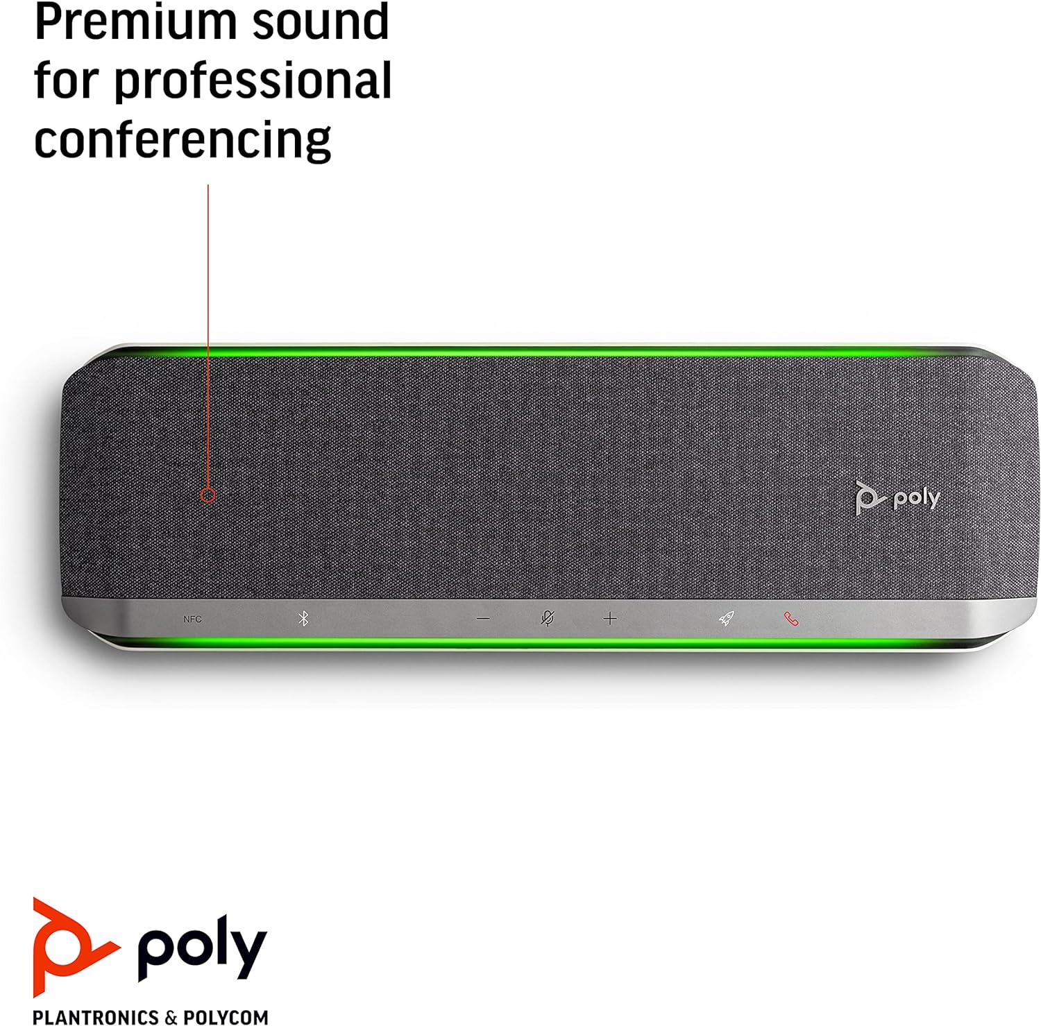 Poly Sync 60-M USB Teams Speakerphone (USBA and USB-C)