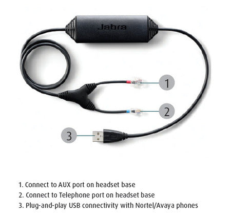 Jabra Link 14201-32 EHS Cable Adapter - Avaya/Nortel