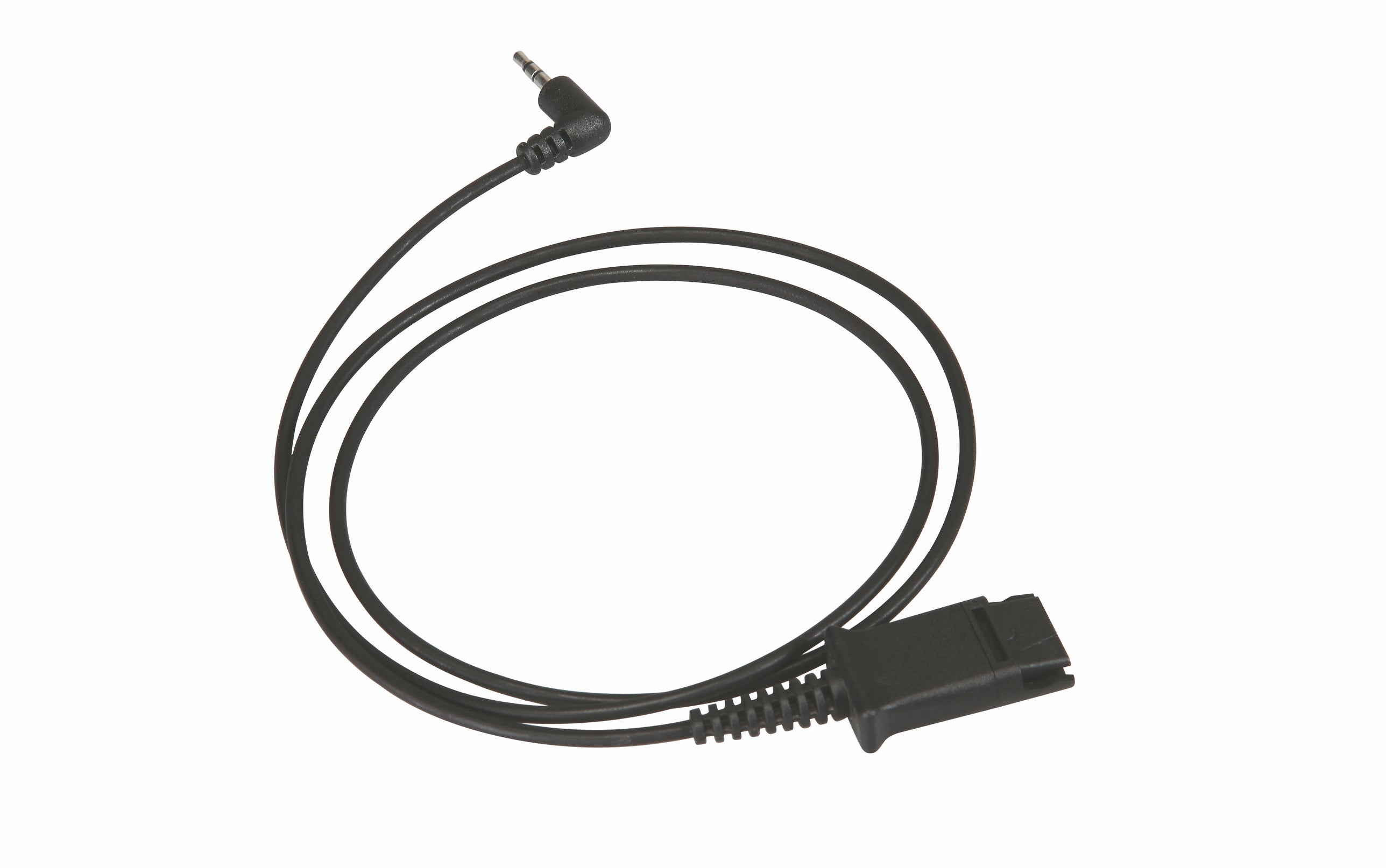 Plantronics Compatible QD to 2.5mm Plug Bottom cord - Straight