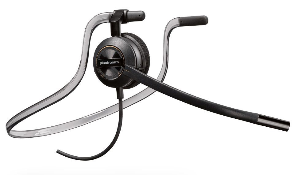 Poly / Plantronics EncorePro 540 Digital Convertible Noise-Cancelling Headset 6 Pin Connector