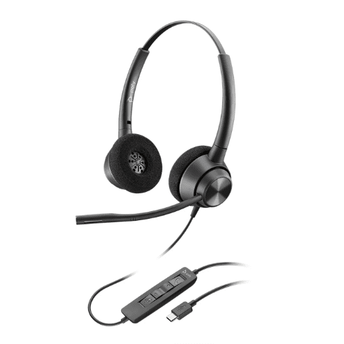 Poly / Plantronics EncorePro 320 Duo USB-C Headset