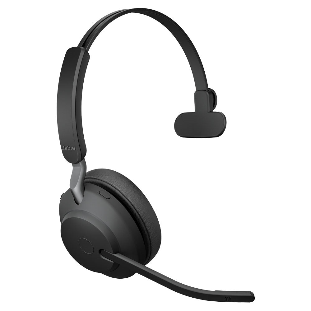 Jabra Evolve2 65 Wireless Headset Link380C MS Mono Black Microsoft Teams Certified