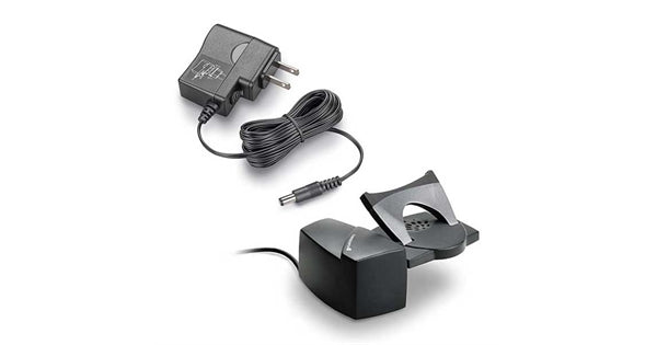 Poly / Plantronics HL10 Handset Lifter with Straight Plug AC Adapter for MDA200