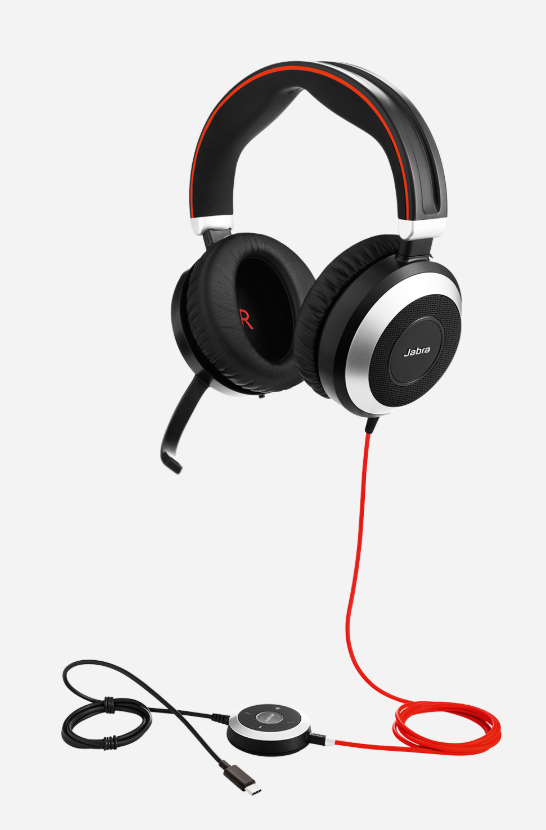 Jabra Evolve 80 Stereo MS USB-C Headset