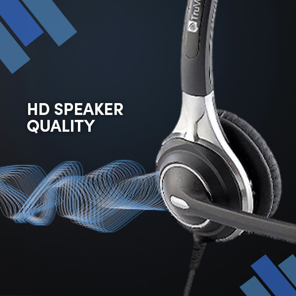 TruVoice HD-700 Single Ear Noise Canceling Headset Including 2.5mm QD Cable