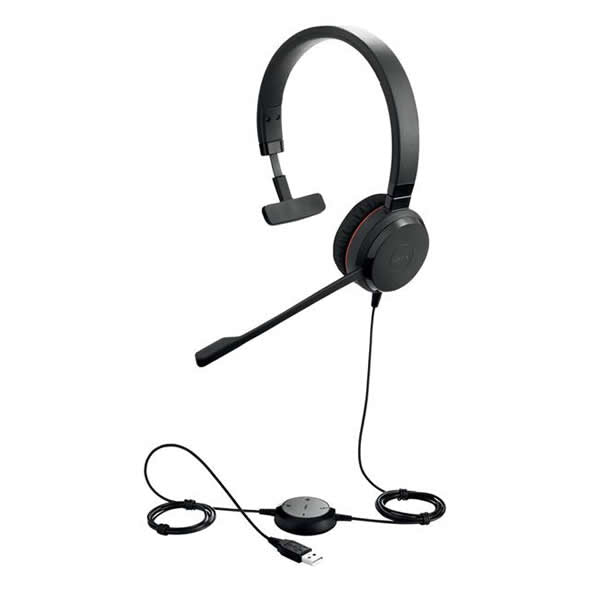 Jabra Evolve 30 II USB Mono Headset (UC Optimised)