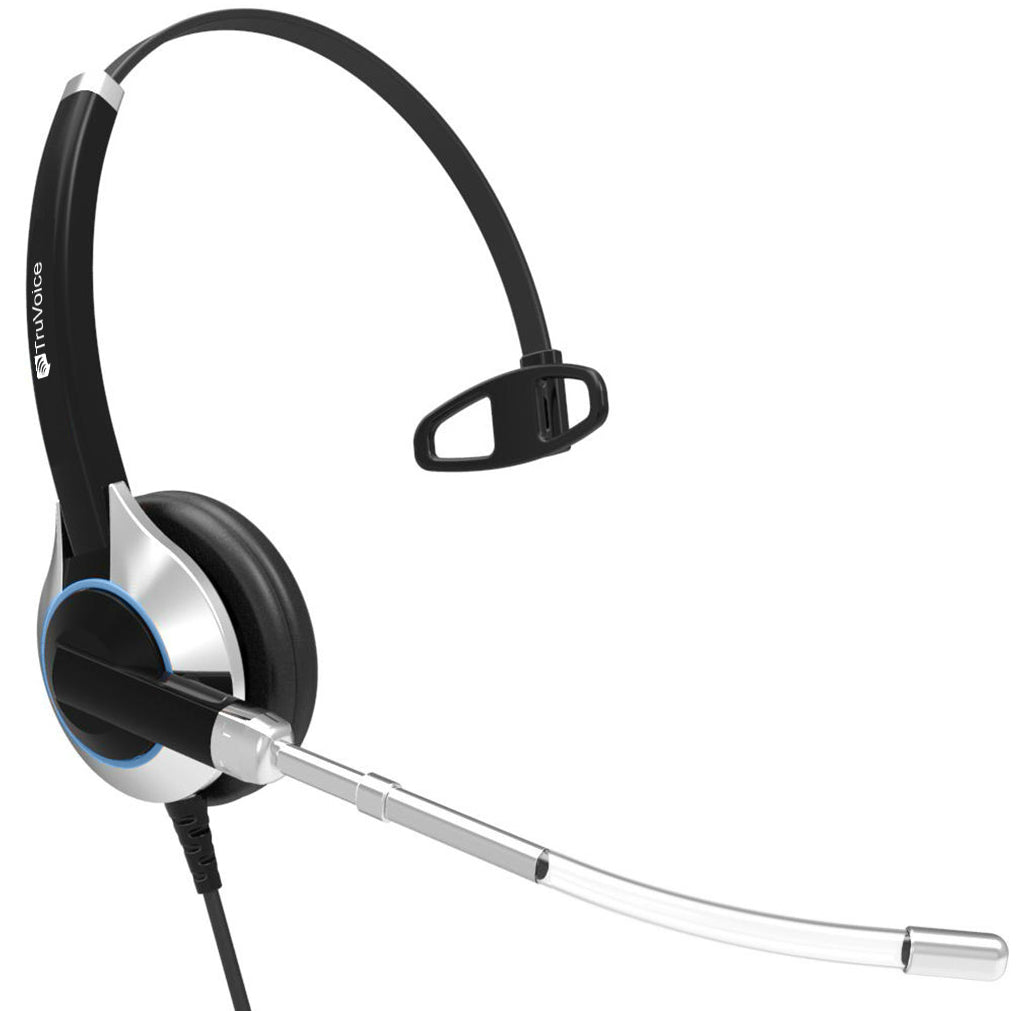 TruVoice HD-300 Single Ear Voice Tube Headset with HD Speakers