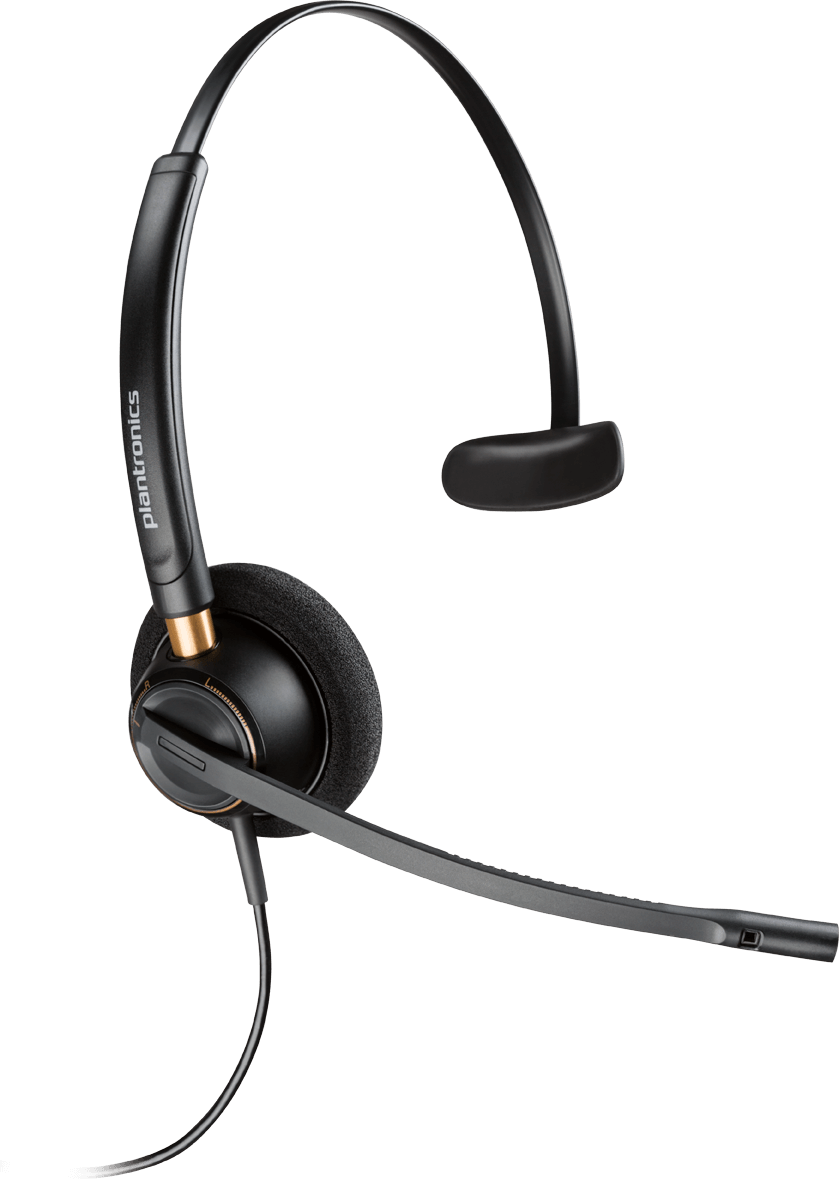 Poly EncorePro HW510 Monaural Noise Cancelling Headset