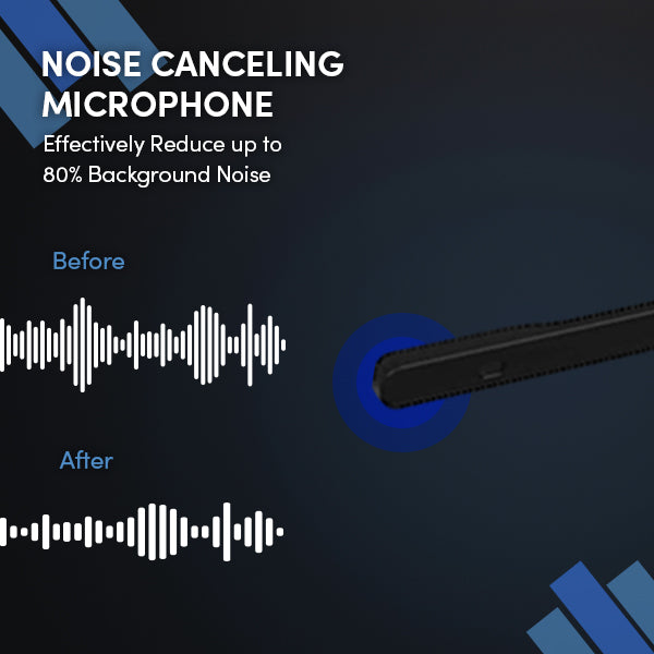 TruVoice HD-550 Double Ear Noise Canceling Headset Including QD Cable for Polycom VVX and SoundPoint Models of Telephone